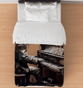 Gettin' Jazzy On Piano Comforter - Twin - Beyond T-shirts